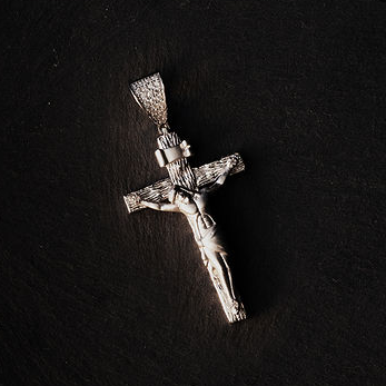 Iced Bail Crucifix