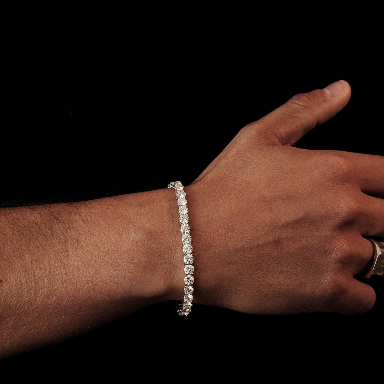 Moissanite Tennis Bracelet