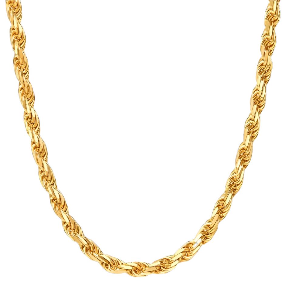 Gold Rope Chain 4mm