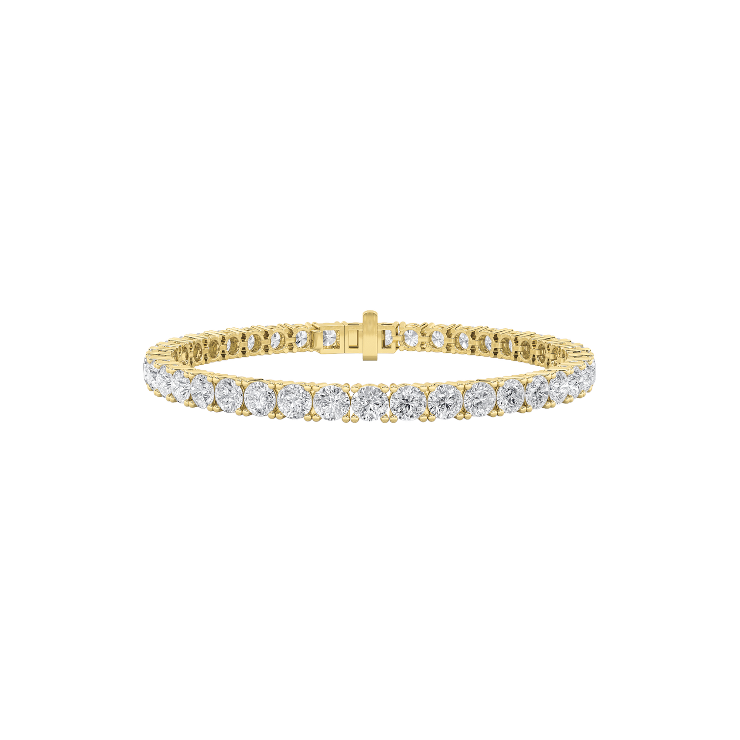 14KY 14ctw F+VS+ Lab Grown Diamond Bracelet