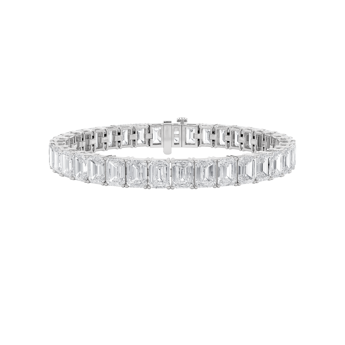 14KW 10ctw F+VS+ Lab Grown Diamond Bracelet