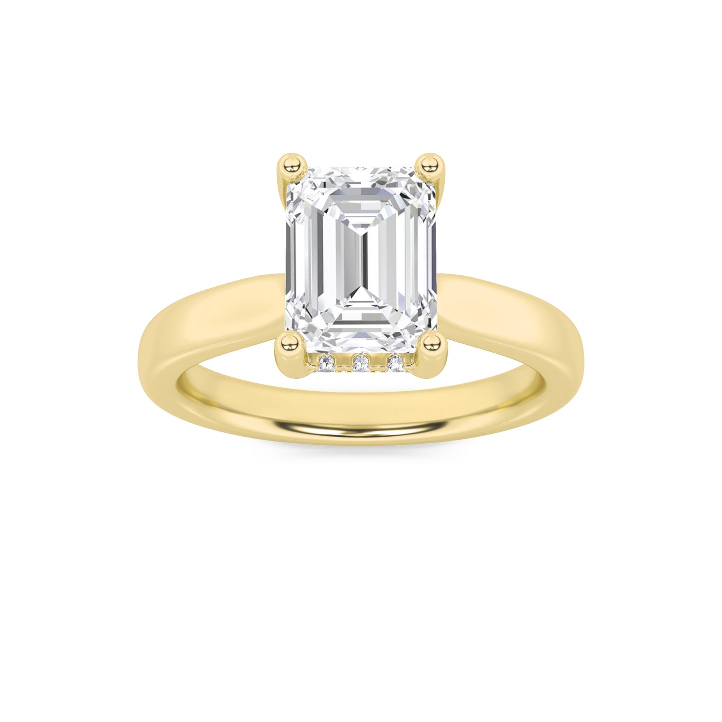 14KY 2ctw F+VS+ Lab Grown Diamond Ring