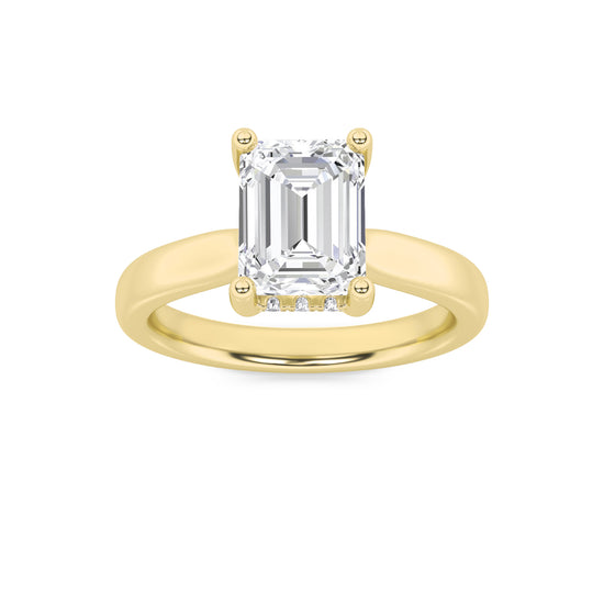 14KY 2ctw F+VS+ Lab Grown Diamond Ring