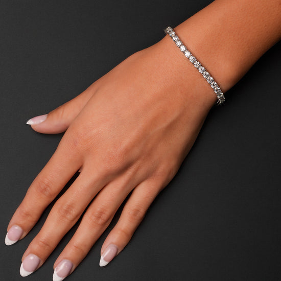 Moissanite Tennis Bracelet